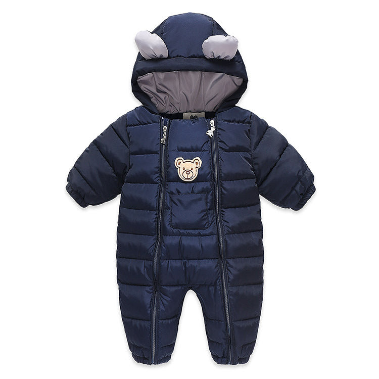 Bear Patch Snowsuit