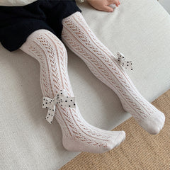 Ghost Hollow Bow Tights