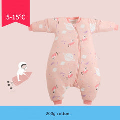 Baby autumn and winter one-piece pajamas