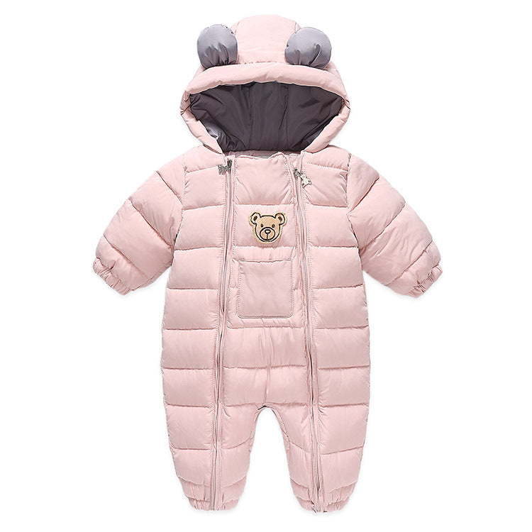 Bear Patch Snowsuit