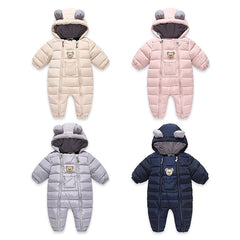 Bear Patch Snowsuit