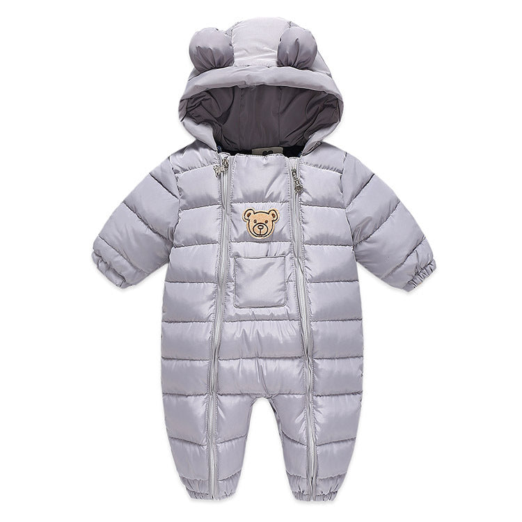 Bear Patch Snowsuit